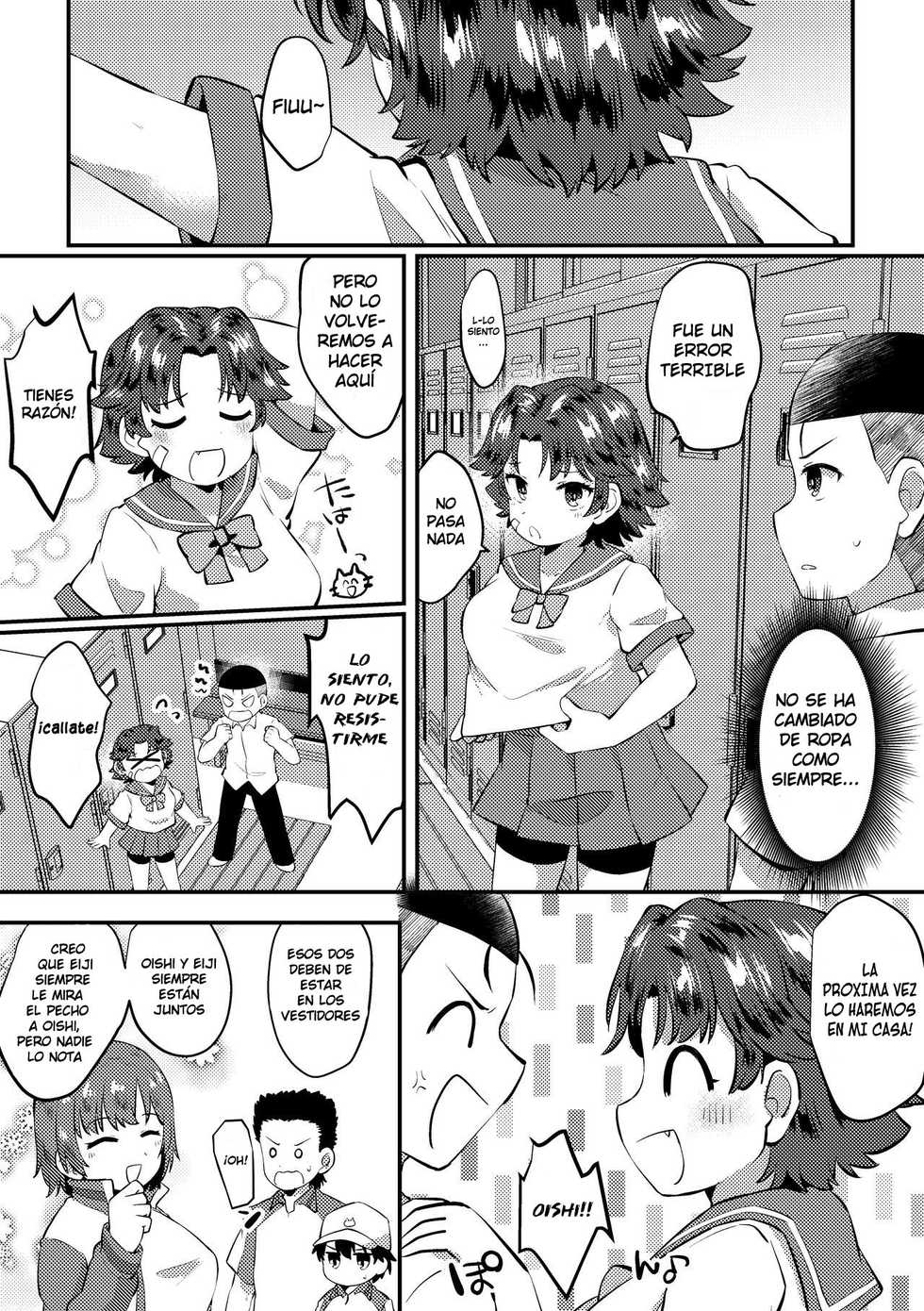 [Hagane Type] Kikumaru ♀ to Oishi ga Ecchi suru Manga | Girl Kikumaru and Oishi Sex Manga (Prince of Tennis)  [Spanish] [Eon Translations] - Page 10