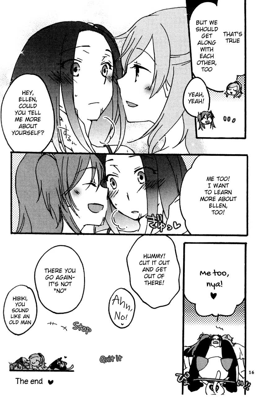 (C80) [Niratama (Sekihara Umina, Chinhou)] Hibiki to Kanade to Tsunagaritai! | I want to bond with Hibiki and Kanade! (Suite PreCure) [English] - Page 16