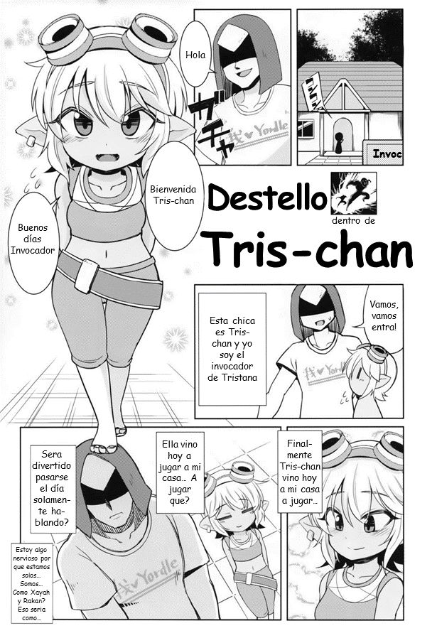 (C94) [Hanjuku Kinokotei (Kinoko Dake)] Dosukebe Yodle focus on tristana! (League of Legends) [Spanish] - Page 4
