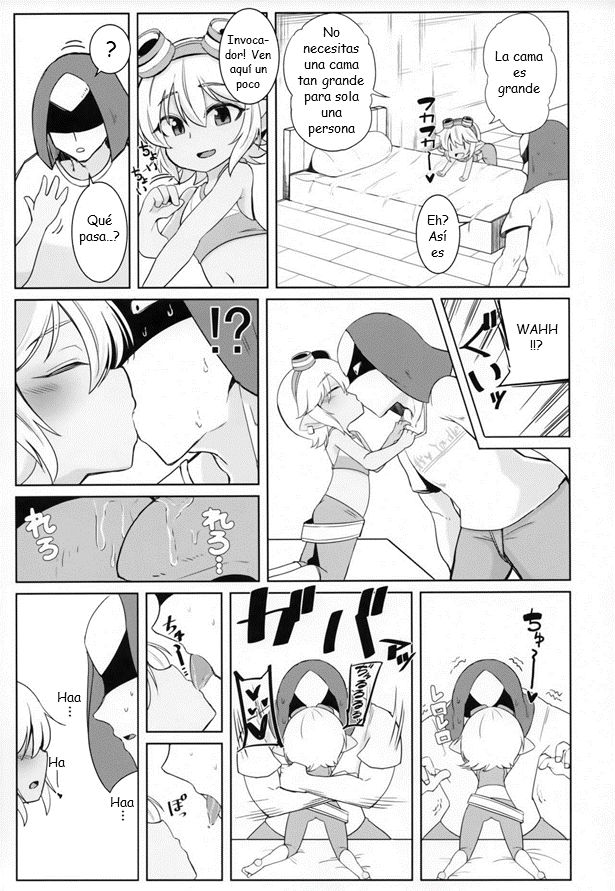 (C94) [Hanjuku Kinokotei (Kinoko Dake)] Dosukebe Yodle focus on tristana! (League of Legends) [Spanish] - Page 6