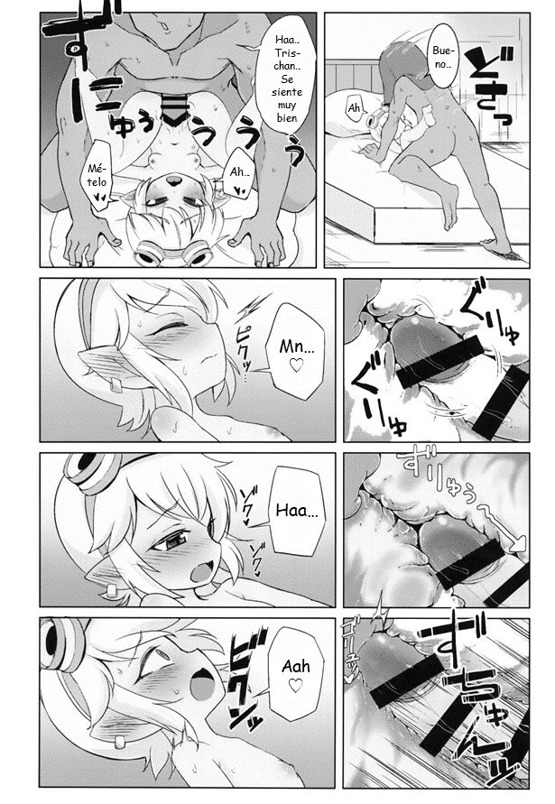 (C94) [Hanjuku Kinokotei (Kinoko Dake)] Dosukebe Yodle focus on tristana! (League of Legends) [Spanish] - Page 17