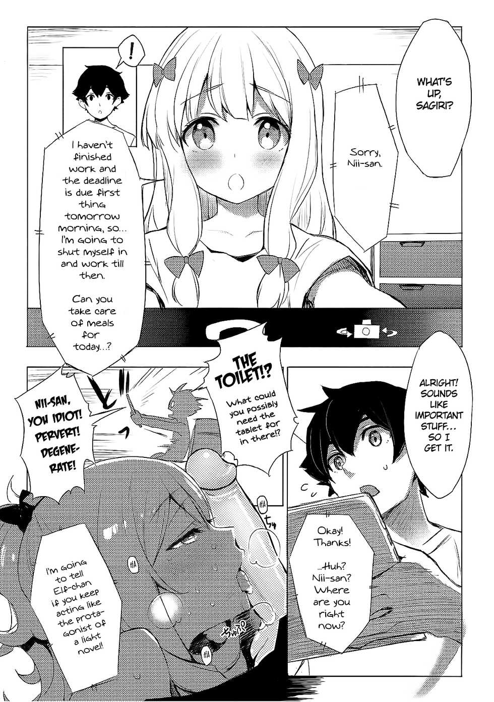 (C92) [WASABI (Tatami)] Elven Sanctuary (Eromanga Sensei) [English] [cutegyaruTL] [Decensored] - Page 11