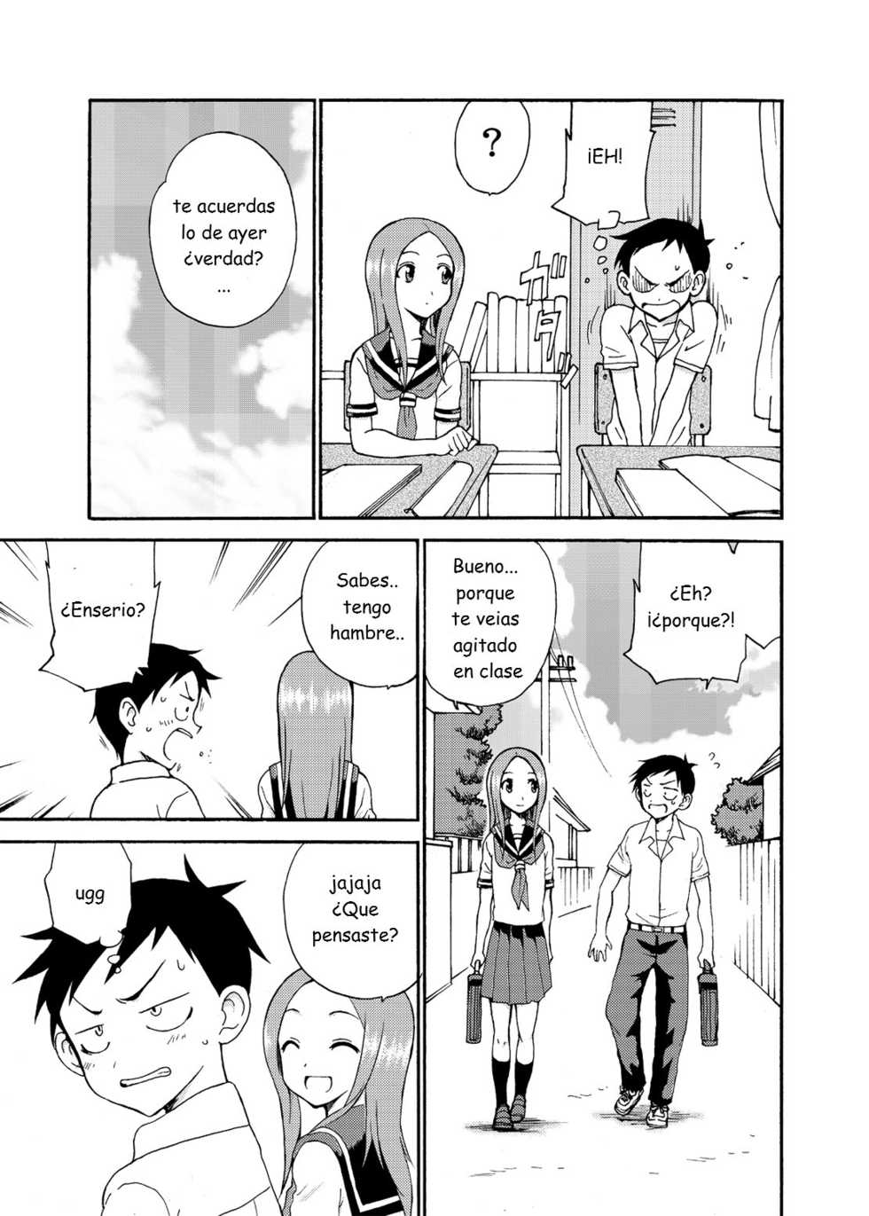 [OTOHIMEDOU (Otumaru)] Takagi-san Temptation!! (Karakai Jouzu no Takagi-san) [Spanish] [Digital] - Page 5