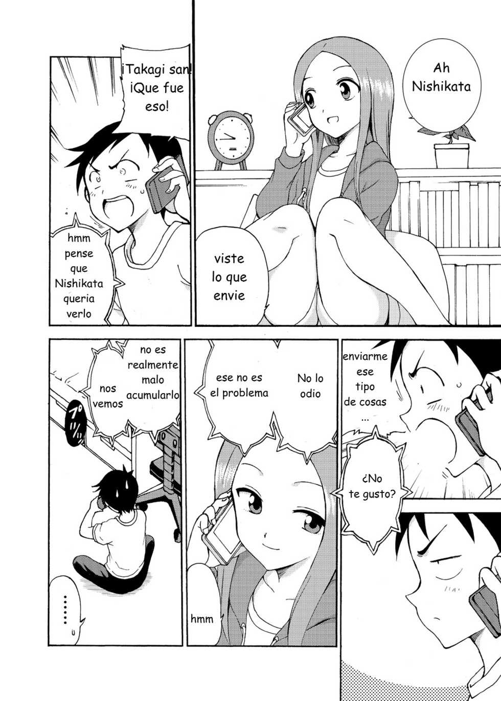 [OTOHIMEDOU (Otumaru)] Takagi-san Temptation!! (Karakai Jouzu no Takagi-san) [Spanish] [Digital] - Page 10