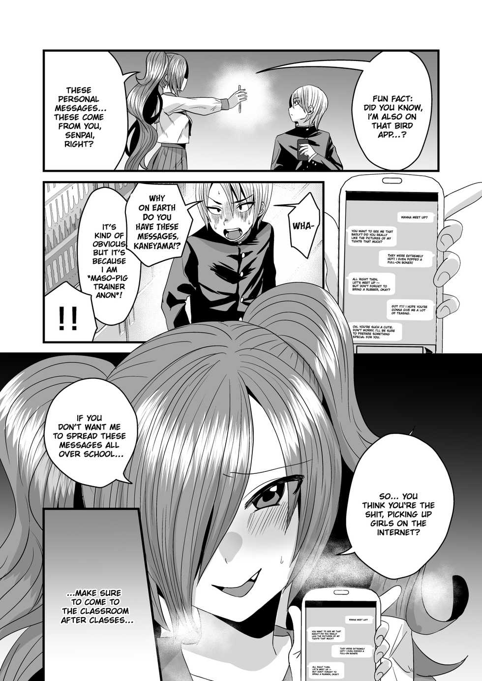 [Sister Mytory (Miginohito Mitsuru)] Makeinu Senpai, Fukujuu shite kudasai | Submission! Loser senpai gets trained! [English] [QuarantineScans] - Page 3