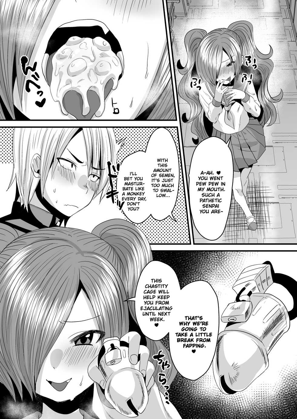 [Sister Mytory (Miginohito Mitsuru)] Makeinu Senpai, Fukujuu shite kudasai | Submission! Loser senpai gets trained! [English] [QuarantineScans] - Page 10