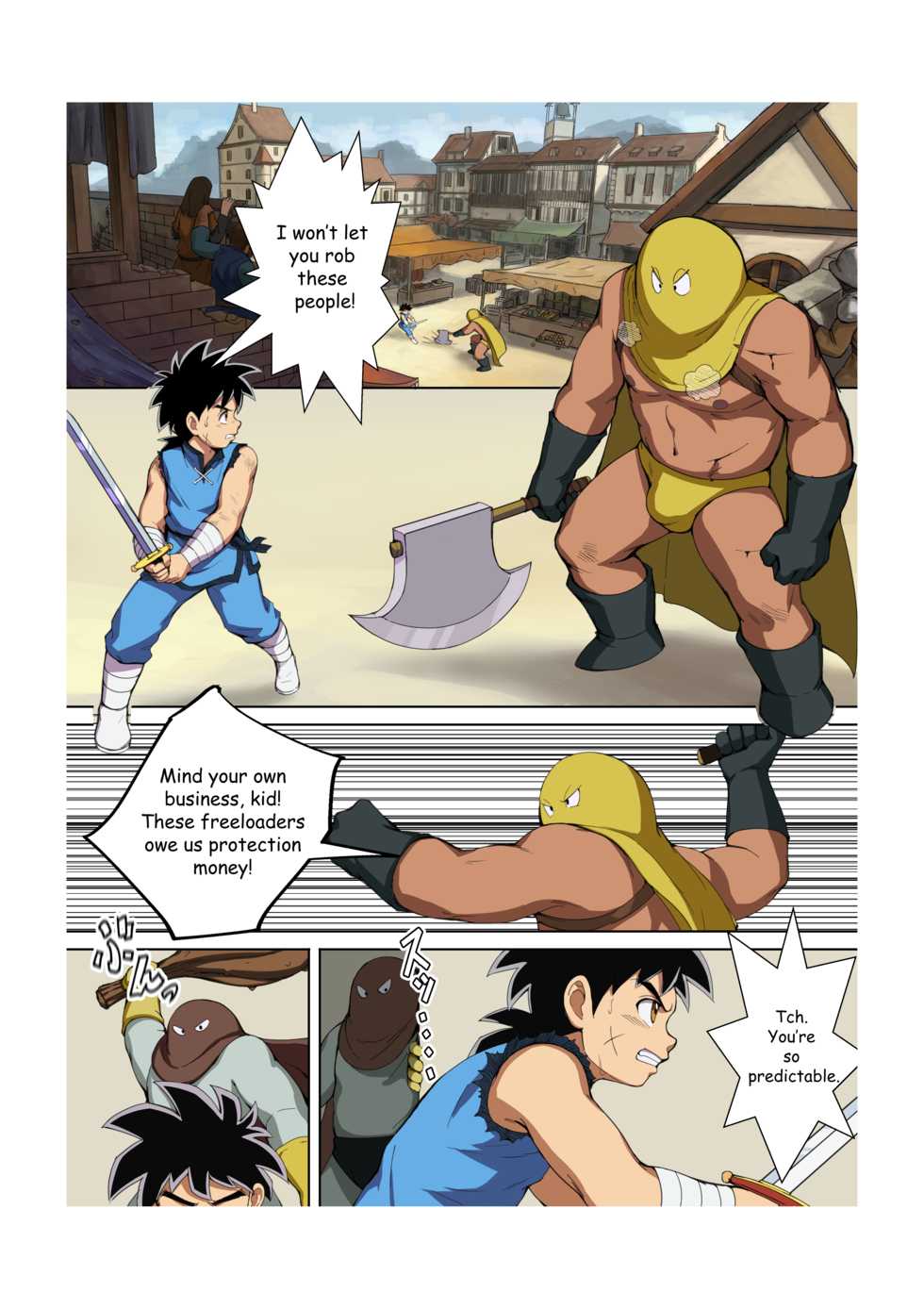 [Shiokaze Sai (Fairwind)] Shuko Yuusha!! | Love Slave Hero!! (Dragon Quest: Dai no Daibouken) [English] - Page 3