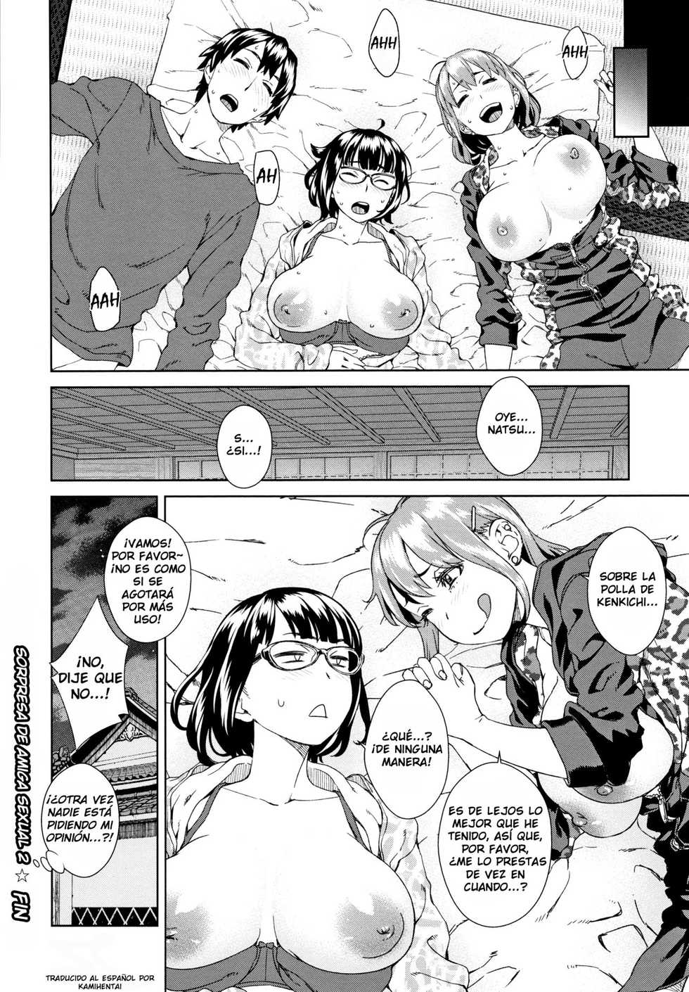 [Koharu Nanakusa] Friend Sex Surprise | Sorpresa de Amiga Sexual 1-2 (Seme Joshi Shijou Shugi) [Spanish] - Page 39