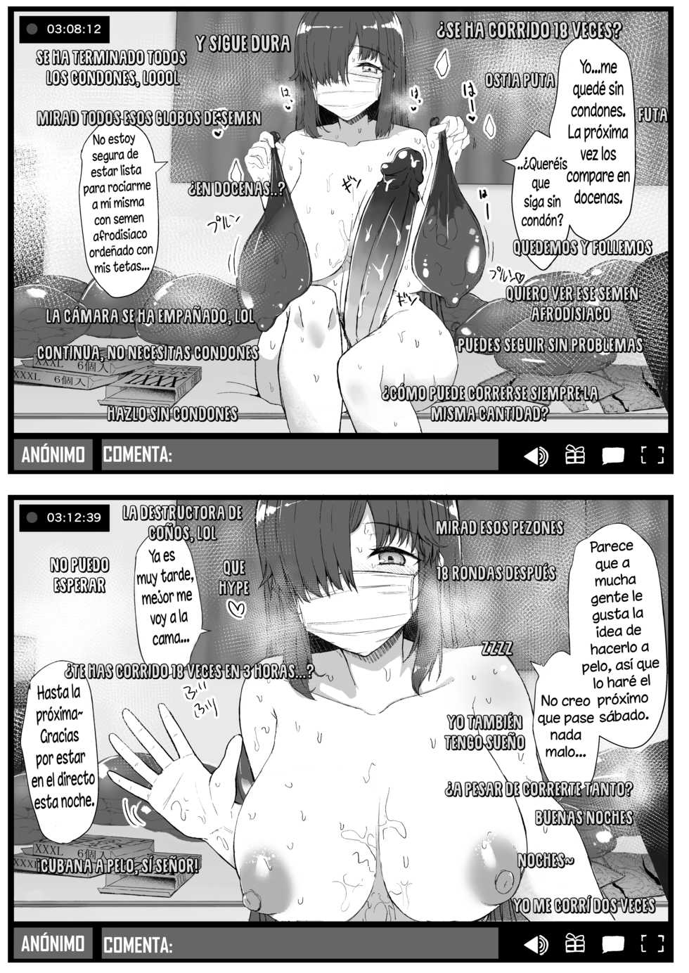 [Contamination (eigetu)] Futa Musume ni Itazura Shicha Ikemasen [Spanish] (Solarismaximum) [Decensored] [Digital] - Page 10