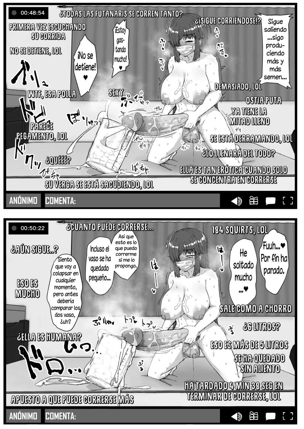 [Contamination (eigetu)] Futa Musume ni Itazura Shicha Ikemasen [Spanish] (Solarismaximum) [Decensored] [Digital] - Page 21