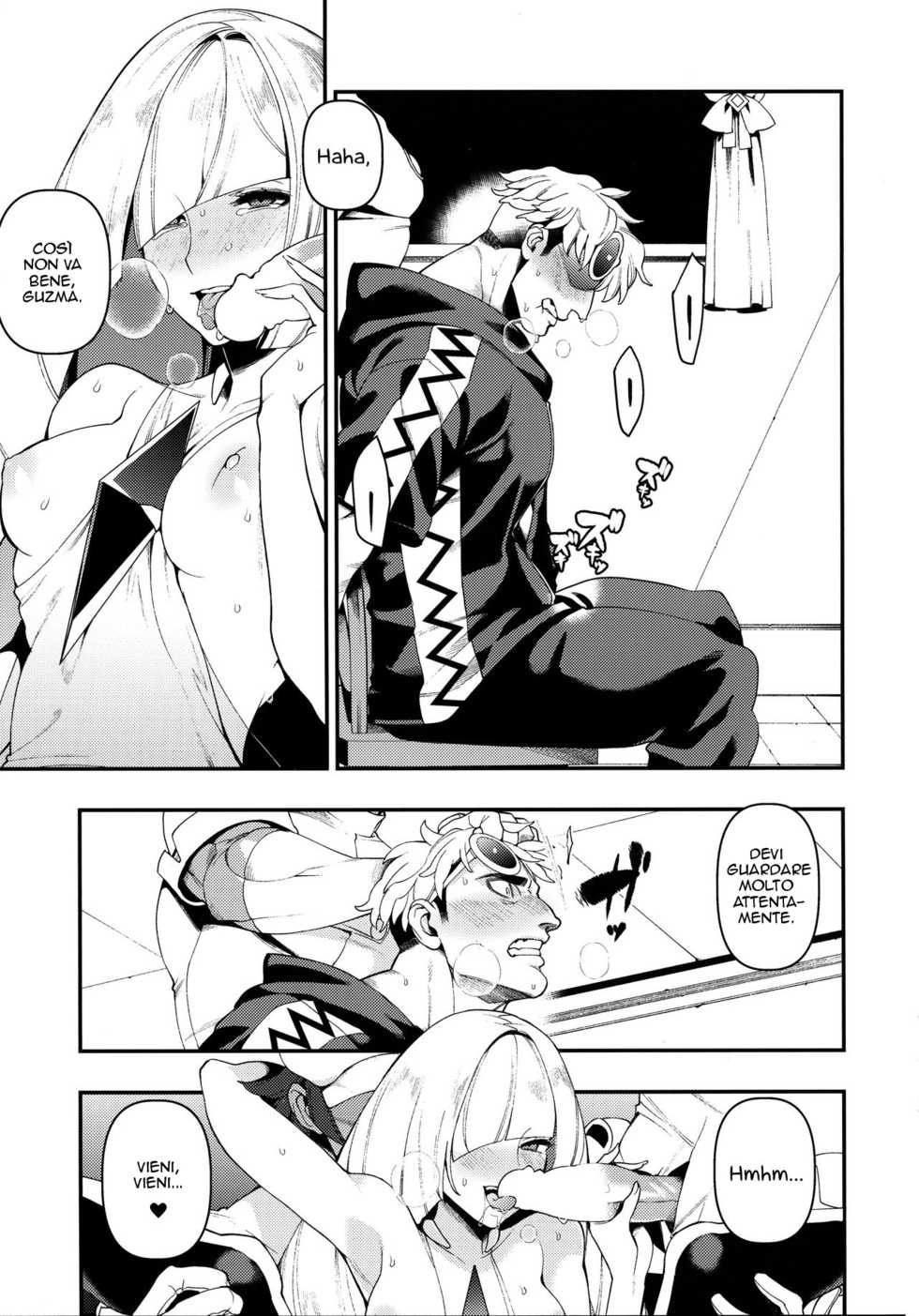 (C93) [AKAbekoMONSTER (Ushino Kandume)] Neurotoxicity (Pokémon Sun and Moon) [Italian] {Hentai Fantasy} - Page 6