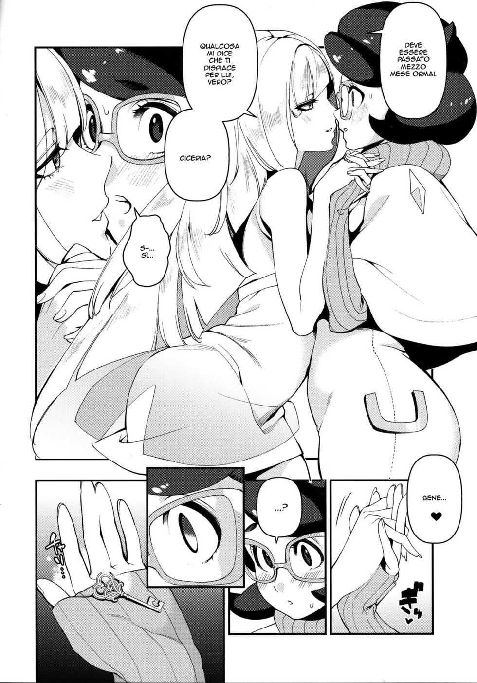 (C93) [AKAbekoMONSTER (Ushino Kandume)] Neurotoxicity (Pokémon Sun and Moon) [Italian] {Hentai Fantasy} - Page 13