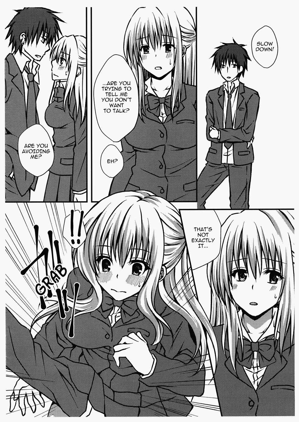 (Futaket 12) [Hyogetsu (Momonoki Fum)] Futanari JK [English] - Page 3