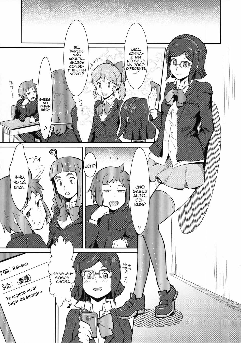 (C85) [Poppenheim (Kamisyakujii Yubeshi)] Bitchina Bitch (Gundam Build Fighters) [Spanish] [Lanerte] - Page 11