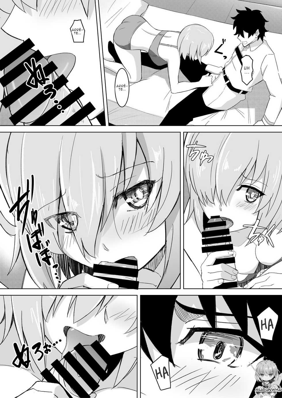 [Jyuu Sensya Usagitai (Takano Tomohiro)] Mash Was Jealousy | Mash était jalouse (Fate/Grand Order) [French] [Northface] [Digital] - Page 7