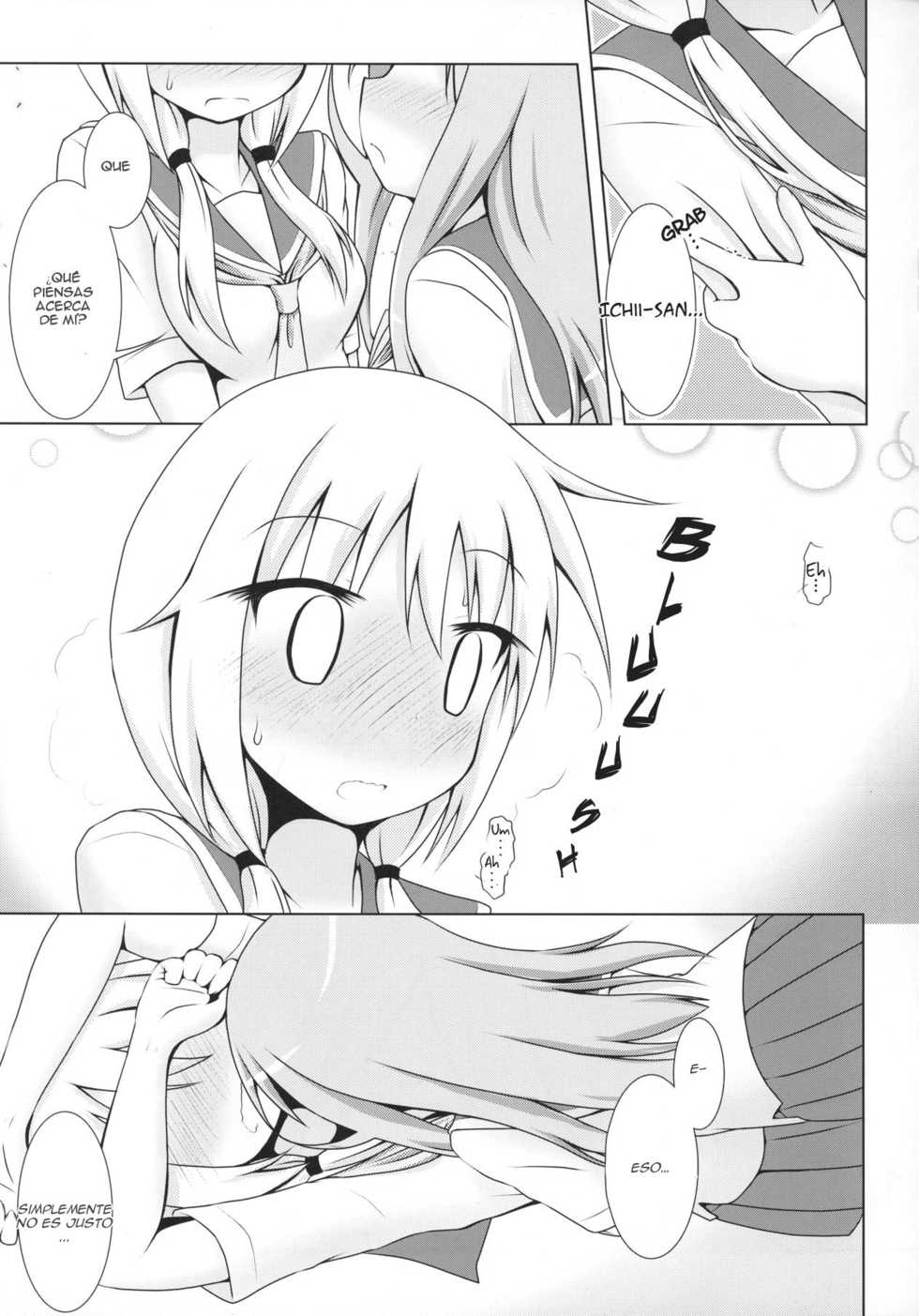 (C90) [Hiyoubeya (Hiyou)] Aikawa-san Soft Yandere (Yuyushiki) [Spanish] [JustaScanBlack.V.O.] - Page 11