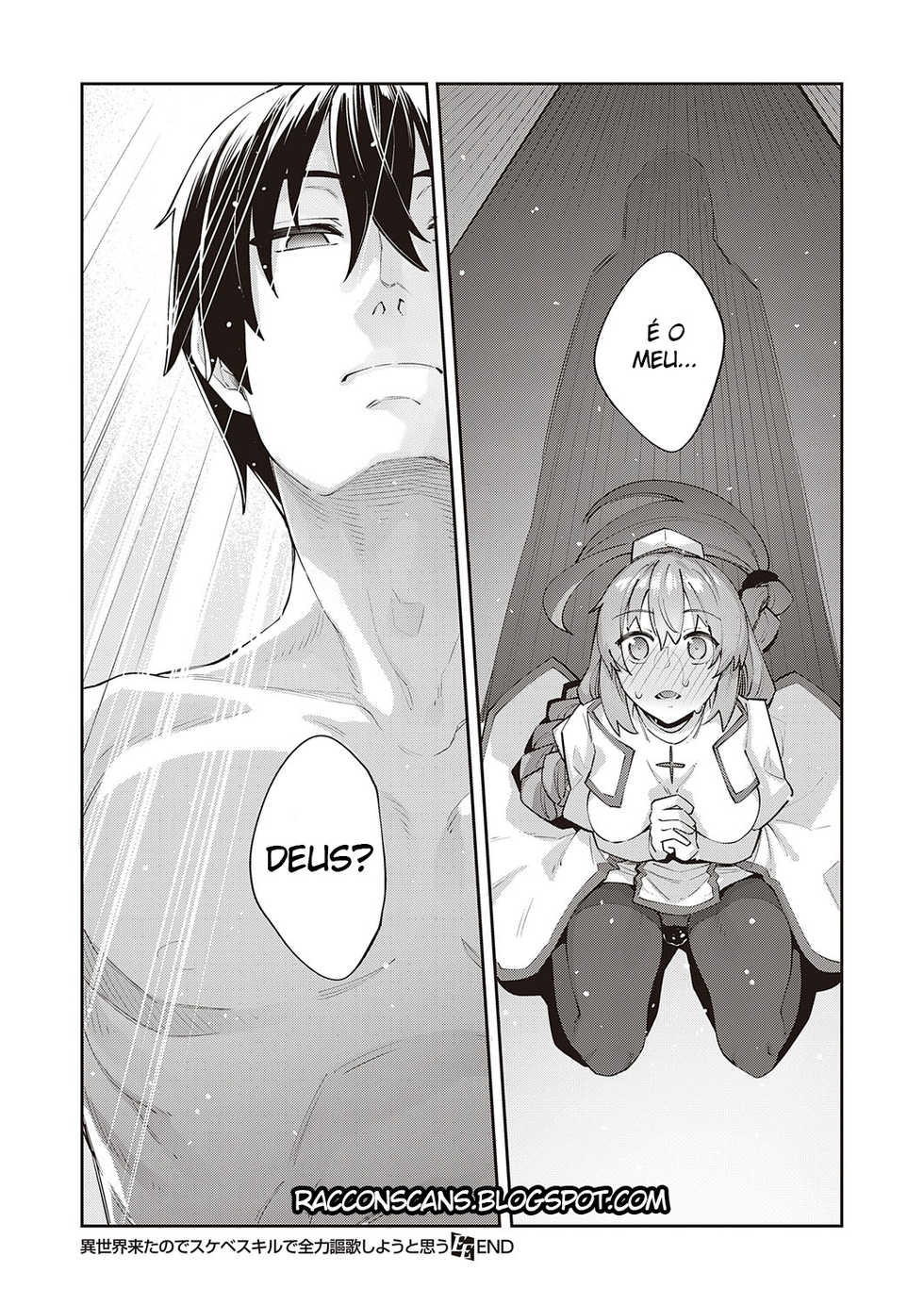 [Akino Sora] Isekai Kita node Sukebe Skill de Zenryoku Ouka Shiyou to Omou (COMIC ExE 28) [Portuguese-BR] {Guaxinim} [Digital] - Page 32