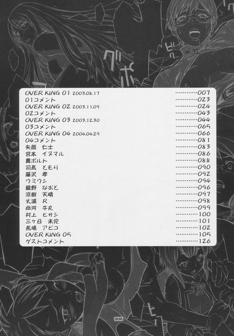 (C66) [Wagamama Dou (Syowmaru)] Over King Complete Works (Overman King Gainer) - Page 6