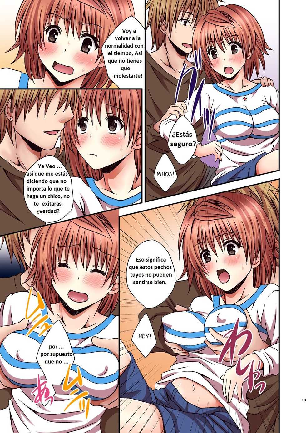 (C87) [Hyogetsu (Momonoki Fum)] Riko Rhythm (To LOVE-Ru) [Spanish] [Randomtranslation] - Page 12