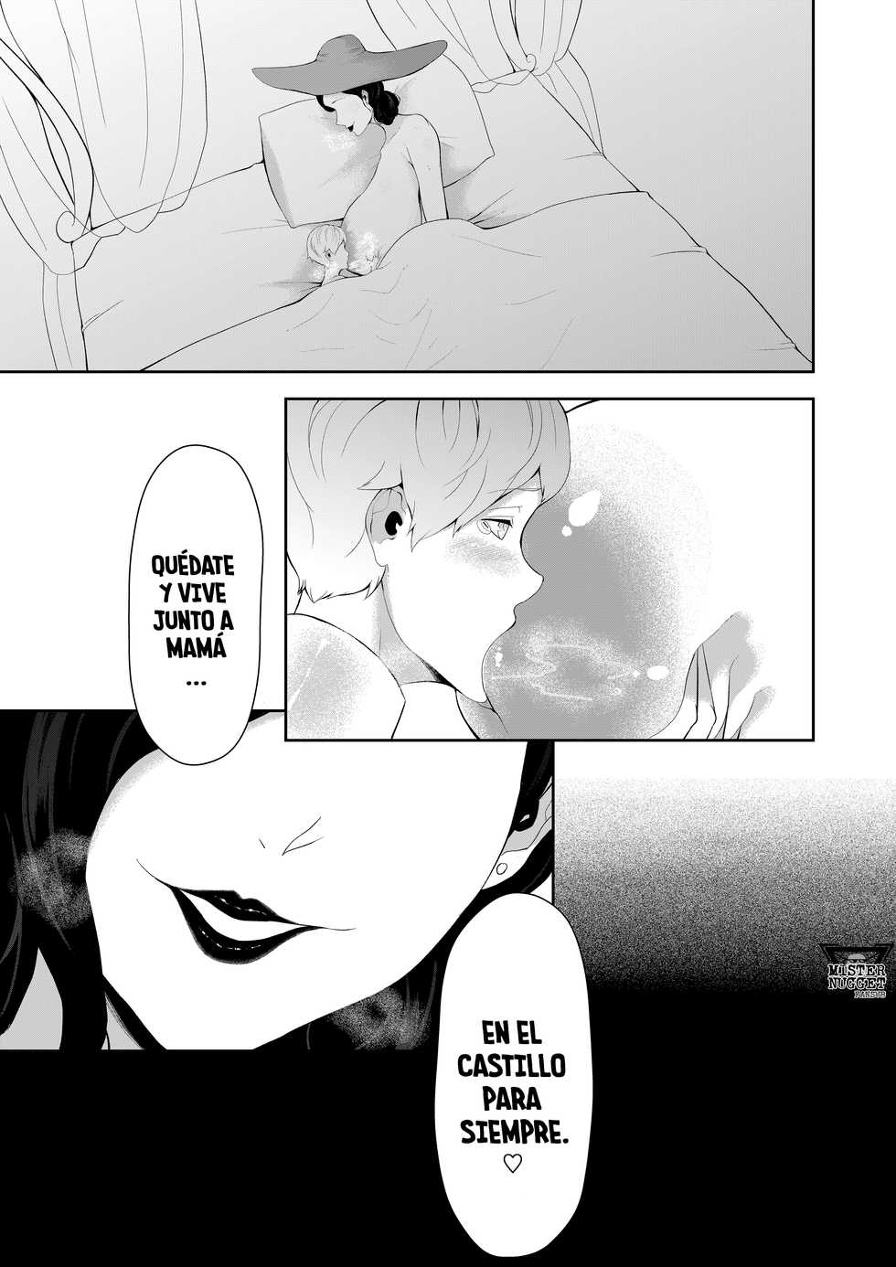 [Oshiro] Dimitrescu Okaa-sama no Sakusei | Madre Dimitrescu me extrae el semen (Resident Evil) [Spanish] [Mister Nugget] - Page 32