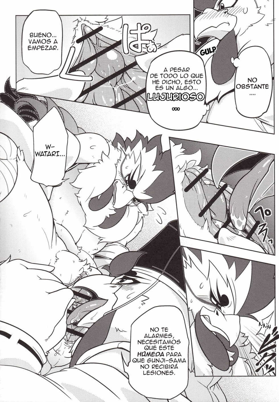 (Kemoket 2) [Mercuro (Ri Suou)] Choukei/ Huevo Matutino (Gingitsune) [Spanish] [Red Fox Makkan] - Page 11