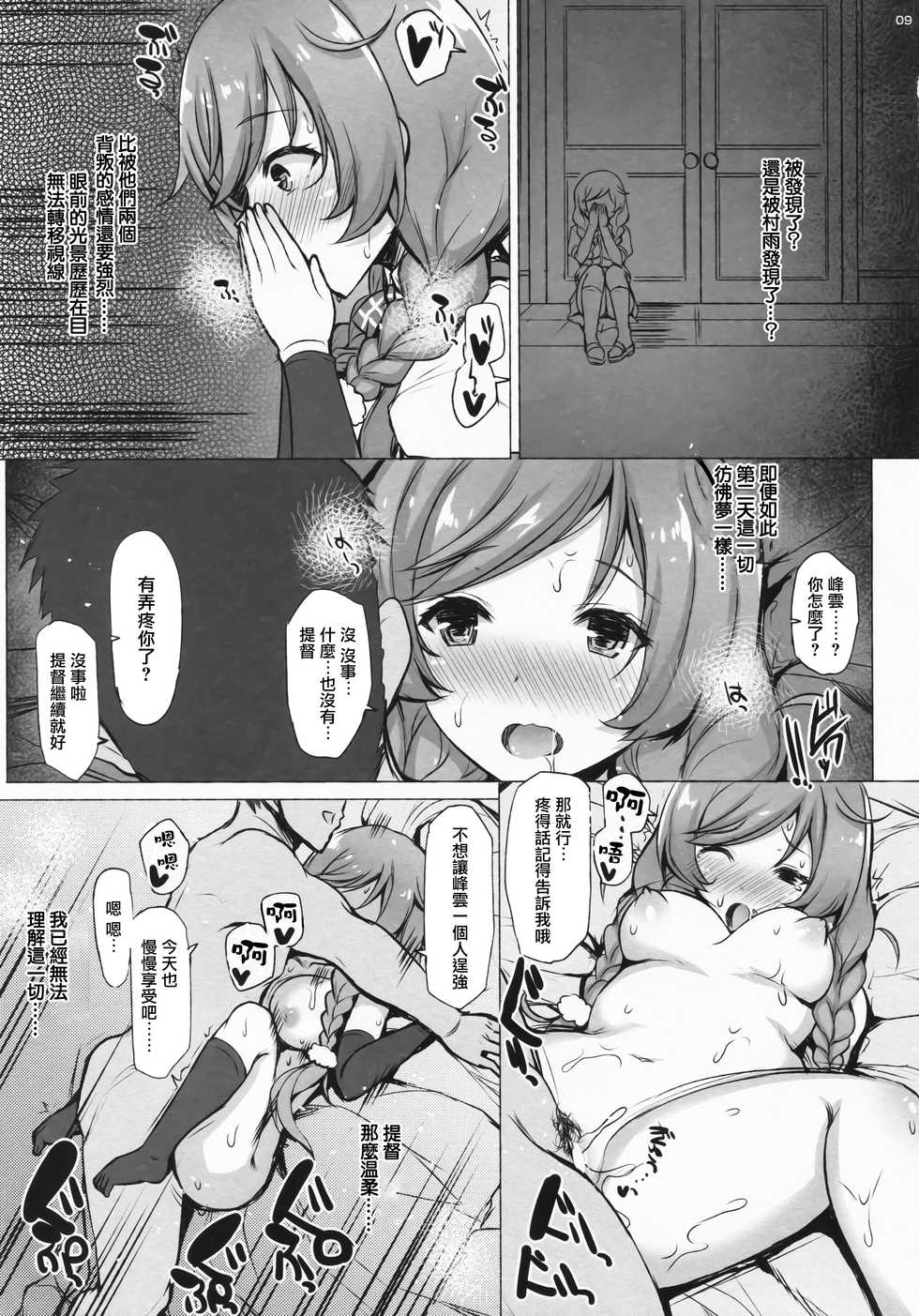 (C96) [INST (Interstellar)] CONTRA (Kantai Collection -KanColle-) [Chinese] [爱弹幕汉化组] - Page 9
