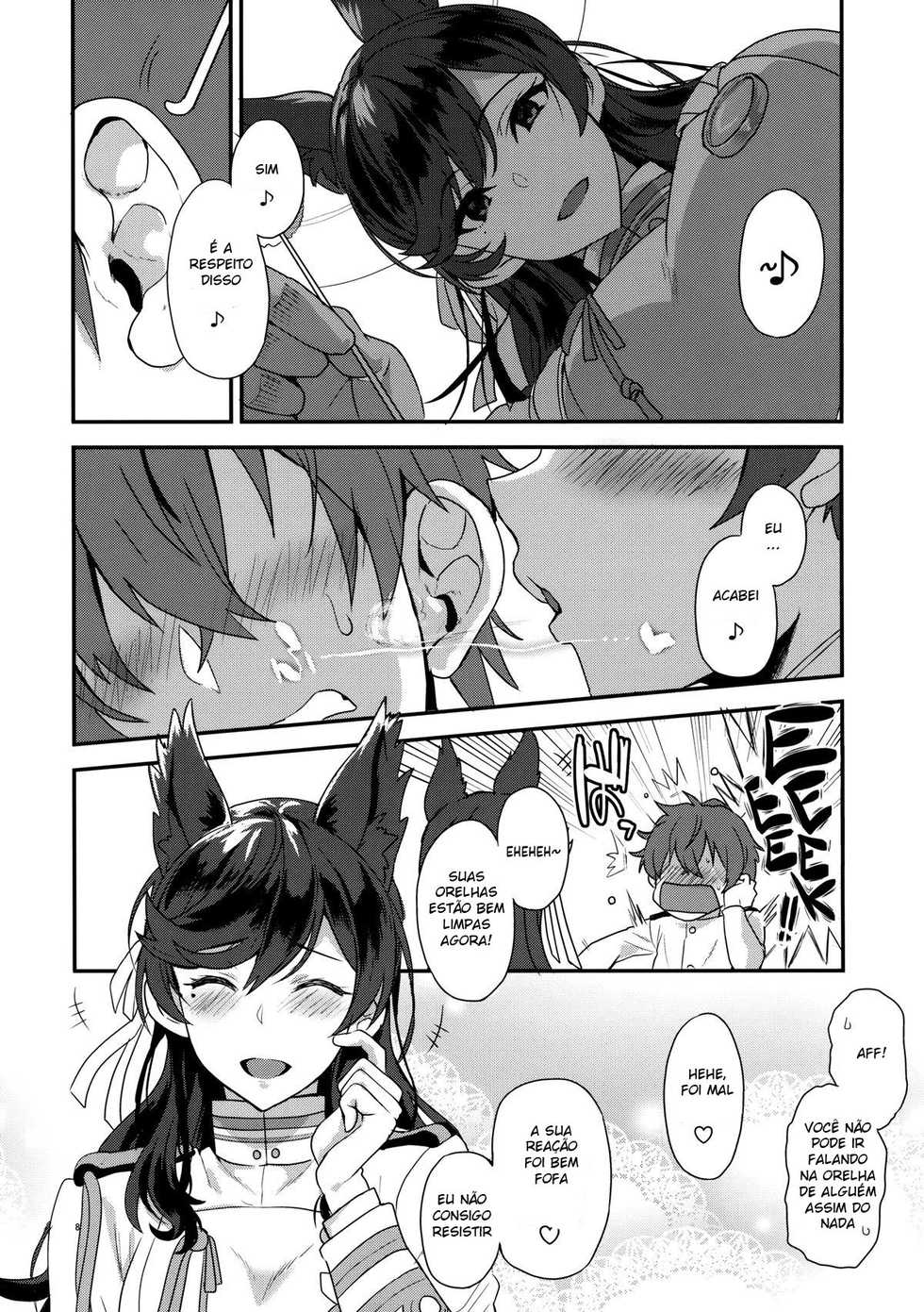 (C93) [INFINITY DRIVE (Kyougoku Shin)] Atago Sugar Sweet (Azur Lane) [Portuguese-BR] [DiegoVPR] - Page 7