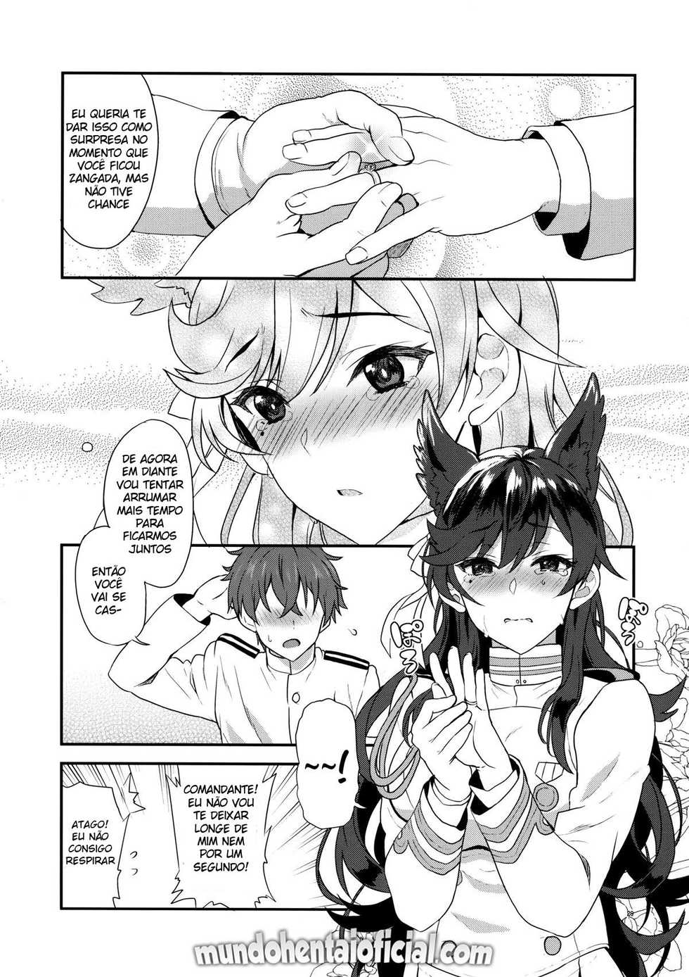 (C93) [INFINITY DRIVE (Kyougoku Shin)] Atago Sugar Sweet (Azur Lane) [Portuguese-BR] [DiegoVPR] - Page 28