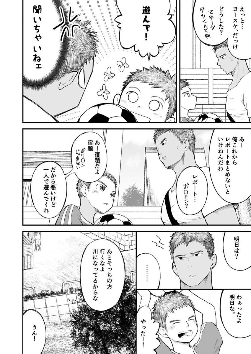 [Gakupoppo (Cara Subato)] Kinjo no Soccer Shounen ni Nandaka Yatara to Natsukarete! [Digital] - Page 9