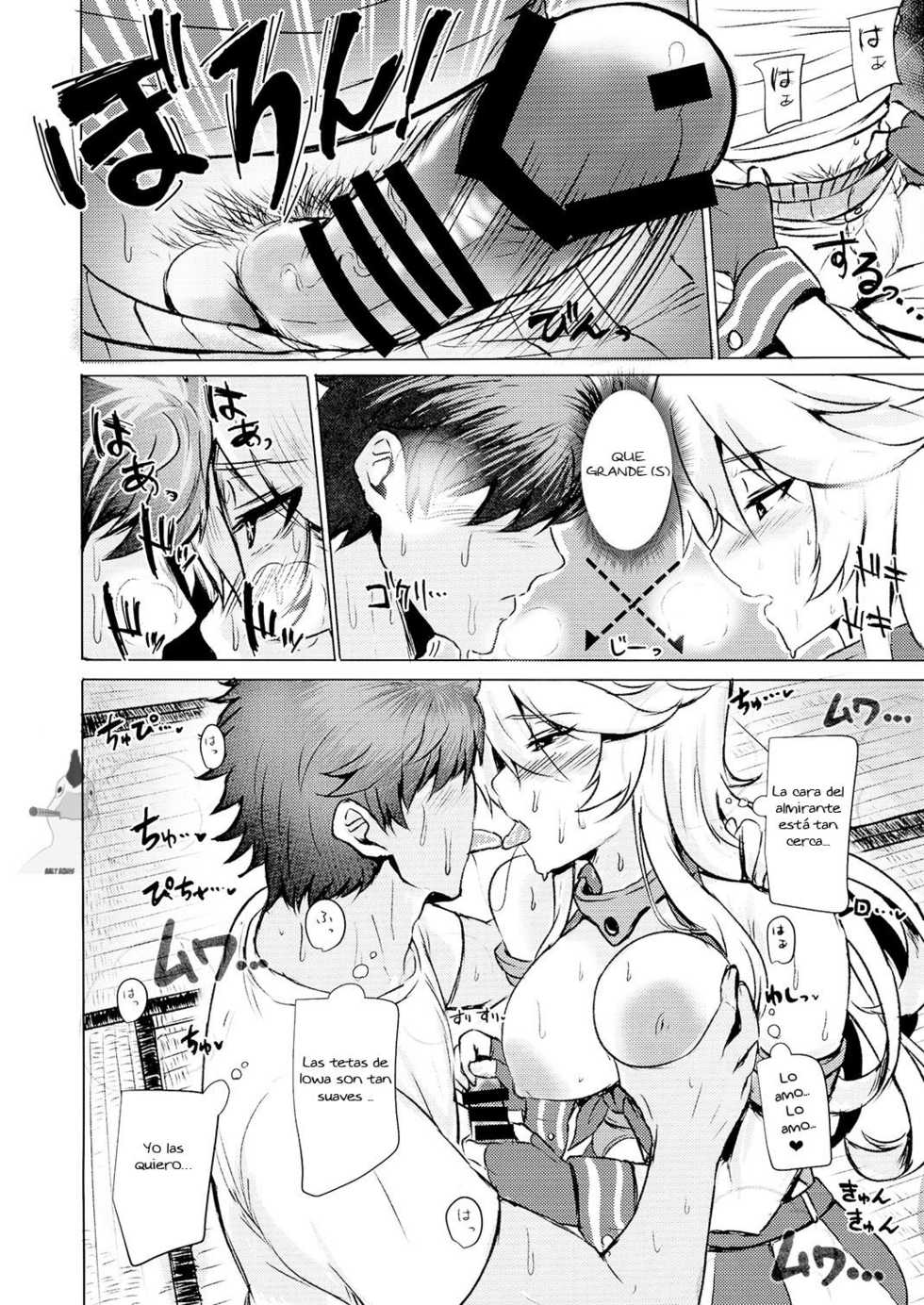 [Guhan Shounen] Iowa no Erohon - Iowa Hentai Manga (Kantai Collection -KanColle-) [Spanish] [Kisawea No Fansub] [Digital] - Page 8