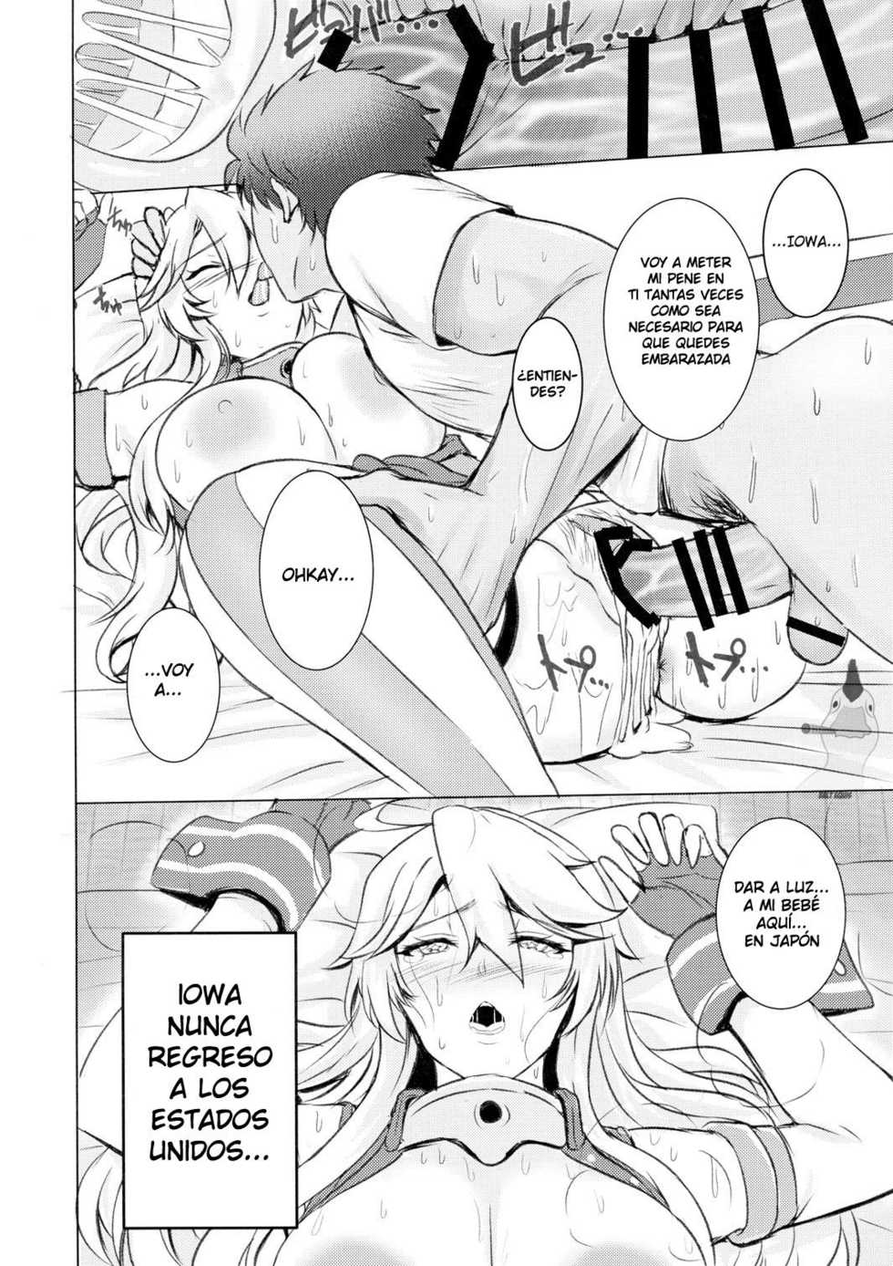 [Guhan Shounen] Iowa no Erohon - Iowa Hentai Manga (Kantai Collection -KanColle-) [Spanish] [Kisawea No Fansub] [Digital] - Page 28