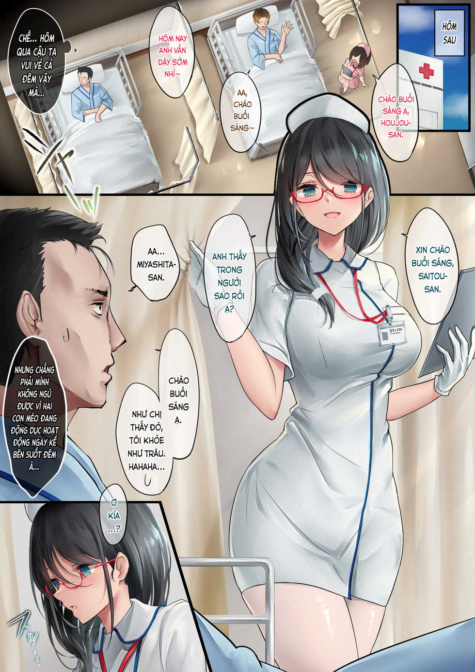[Ochichio (osisio)] Adeyaka Nursing | Điều dưỡng tươi đẹp [Vietnamese Tiếng Việt] - Page 4
