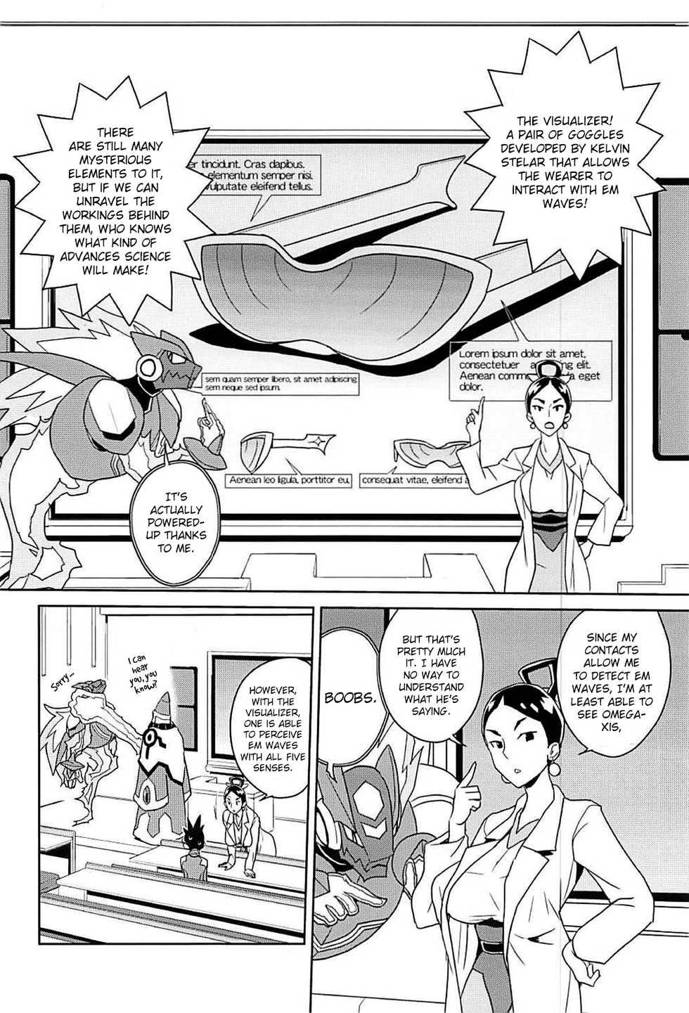 [Zenra Restaurant (Heriyama)] Materialize Shirogane Luna (Mega Man Star Force) [English] {Hennojin} [2018-01-04] - Page 3