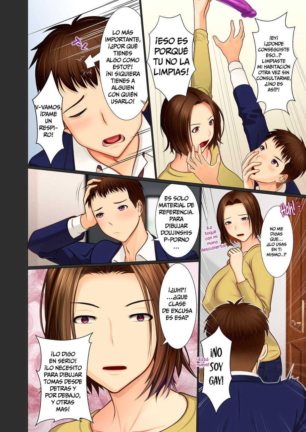 [Emori Uki] Musuko no Omocha ~Boshi o Tsunagu Haitoku no Yokubou~  [Spanish] [Adraxel] - Page 6