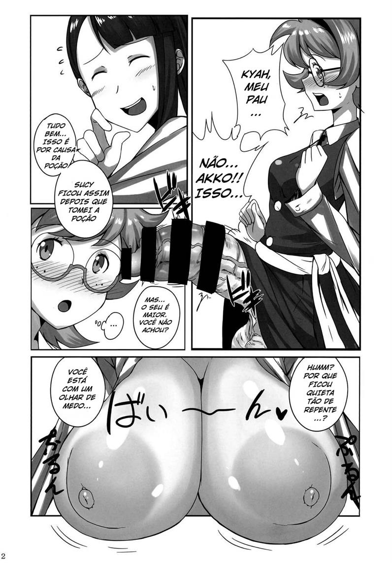 [Joibo no Juunin (LuxembourgsDevil)] Akko ga Waruindakara! (Little Witch Academia) [Portuguese-BR] [Digital] - Page 12