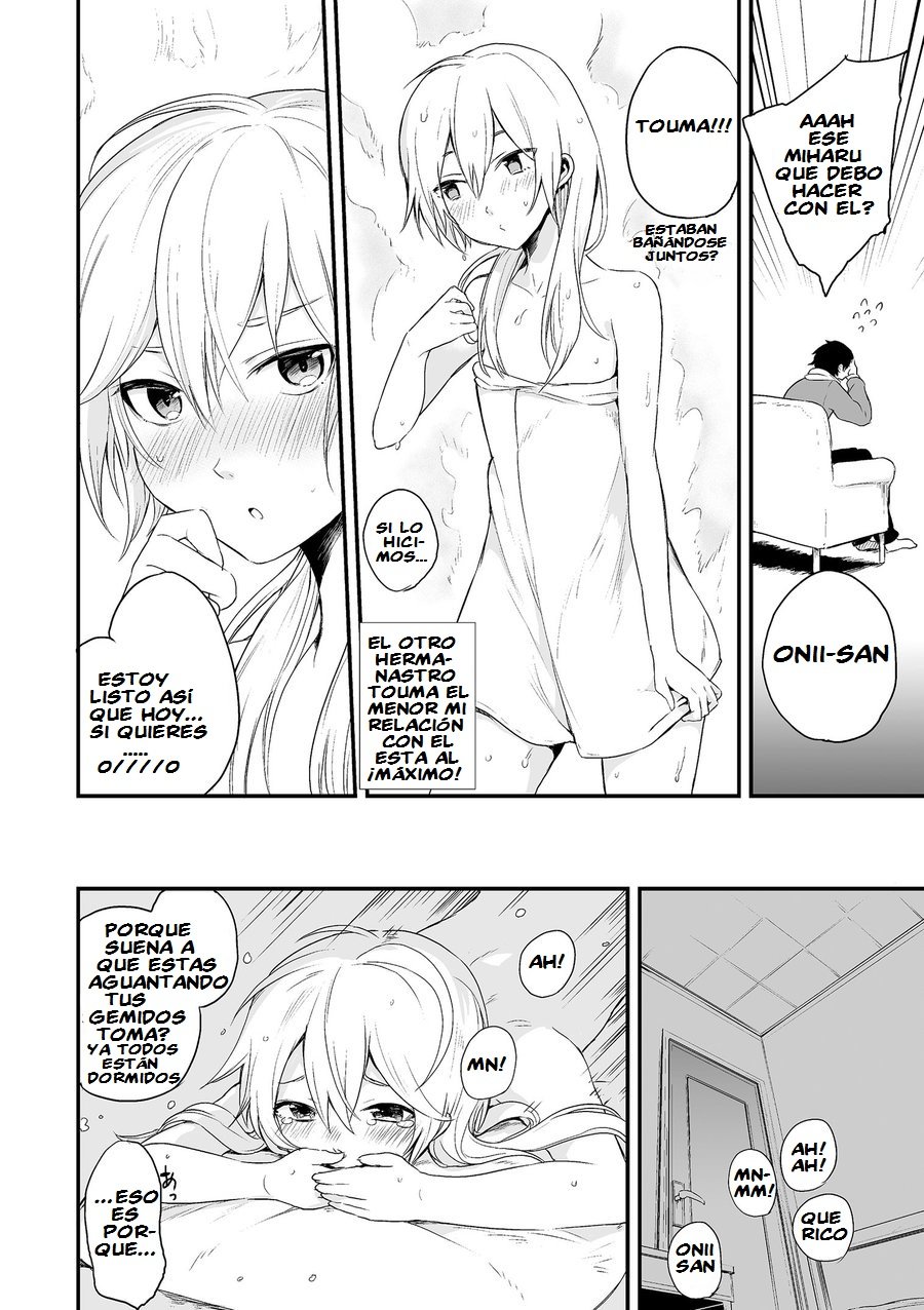 [Aoiro Ichigou] Kono Joukyou de Otouto Route ga Nai no wa Okashii! (Tamabota) [Spanish] [El-Traductor-Aprendiz] [Digital] - Page 5