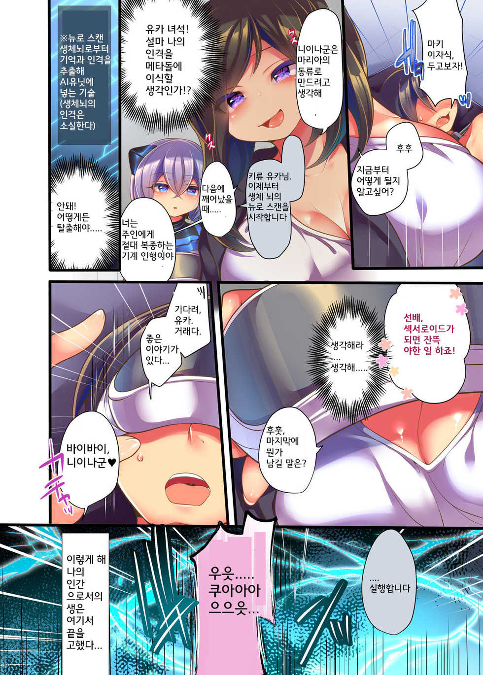 [Ue ni Aru Mikan] Metadoll NINA ~Elite Shain ga Sexaroid Gitai de Kutsujoku Houshi~ [Korean] - Page 8