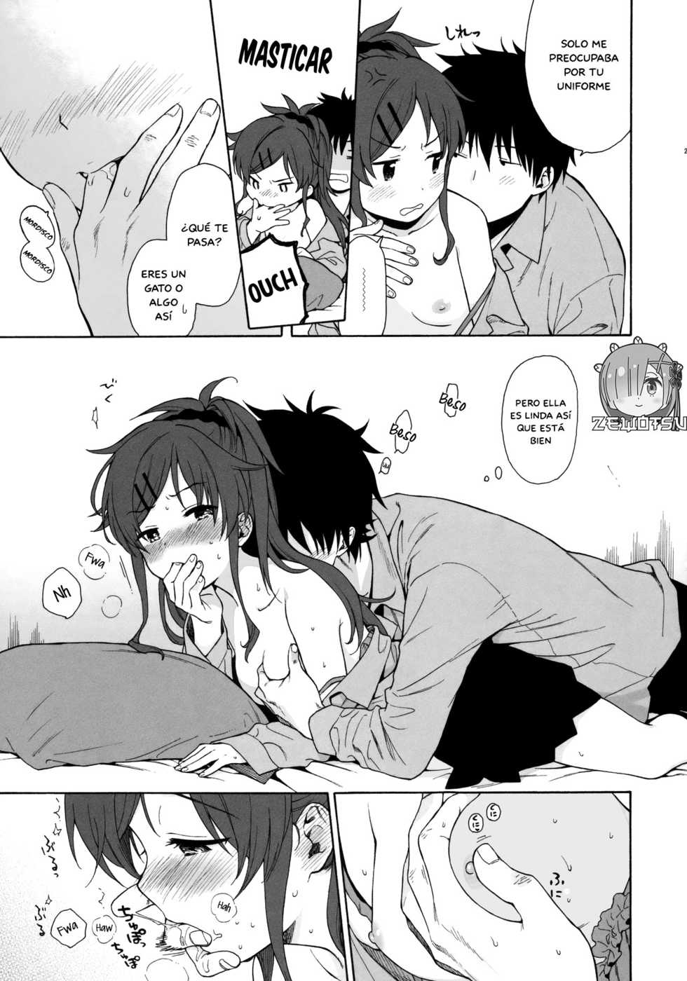 (C91) [fuka fuka (Sekiya Asami)] Good Morning Chiba (Qualidea Code) [Spanish] [Zewotsu Scan] - Page 28