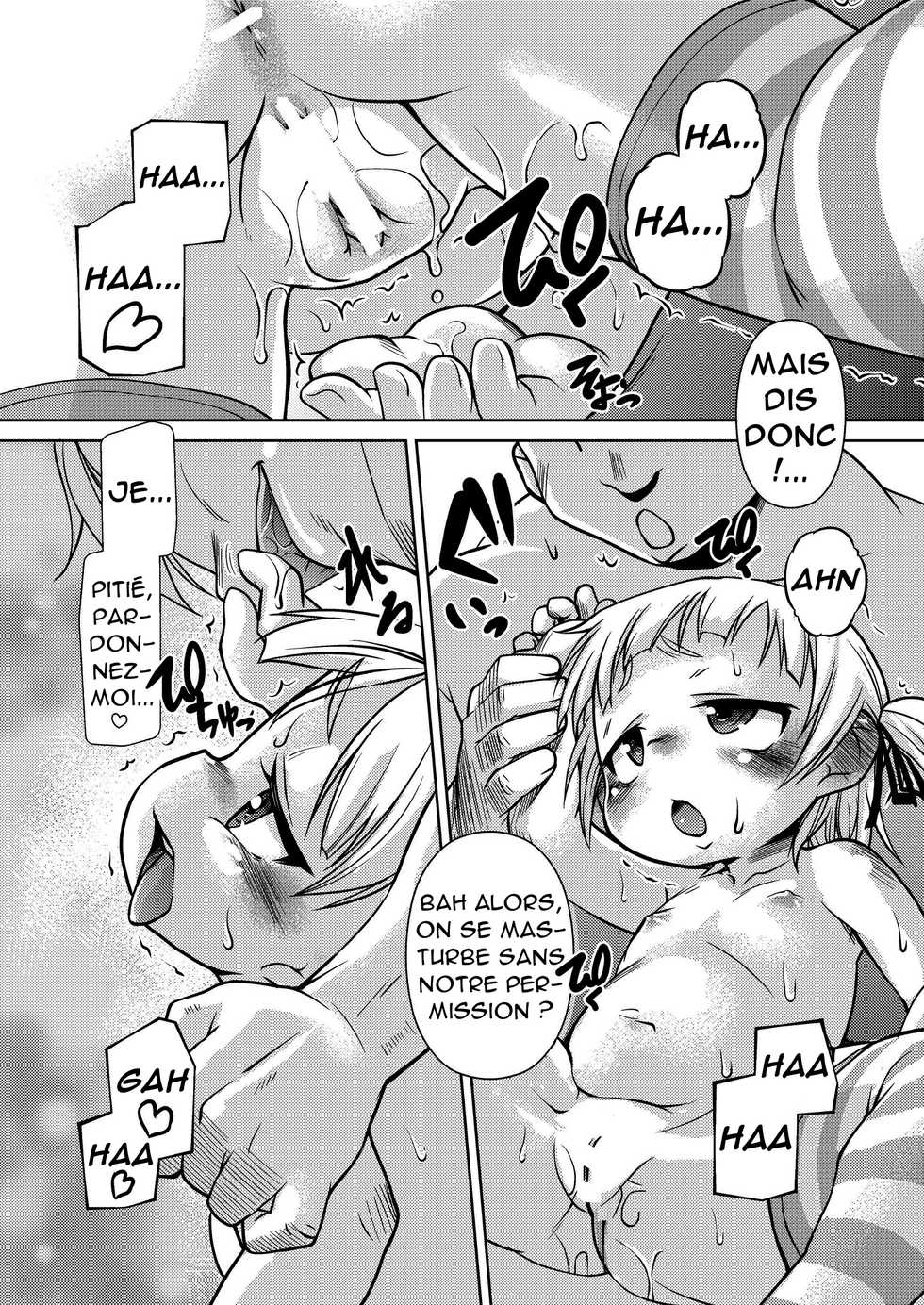 (C79) [BanubeeFriends (Tetsu)] BANUBEEREPEATS!1+2 (Mitsudomoe) [French] - Page 11
