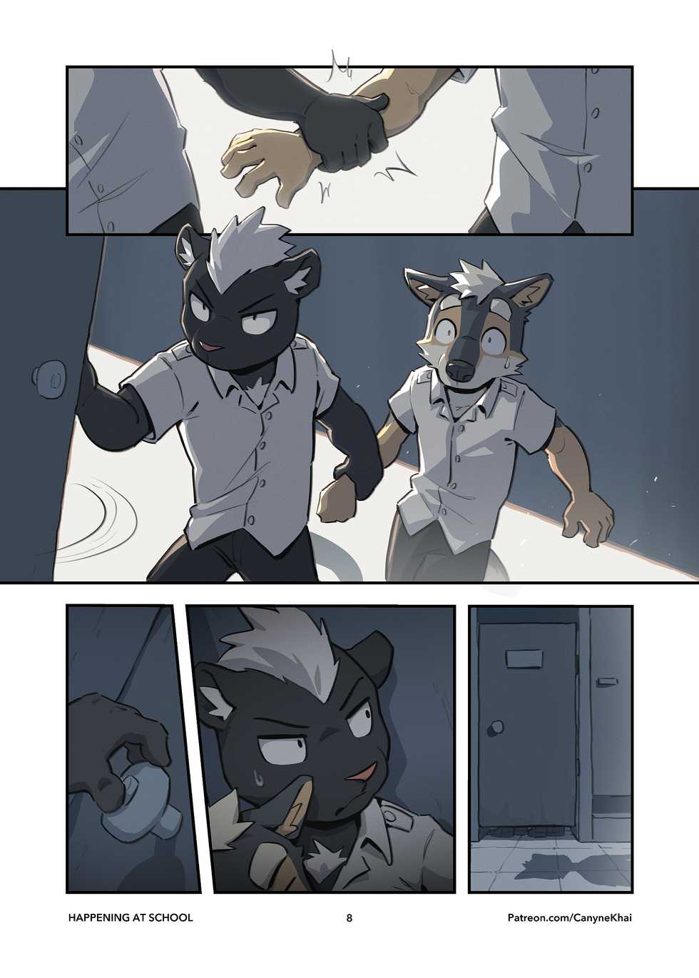 [CK studio (Canyne Khai)] HAPPENING AT SCHOOL (Ongoing) - Page 9