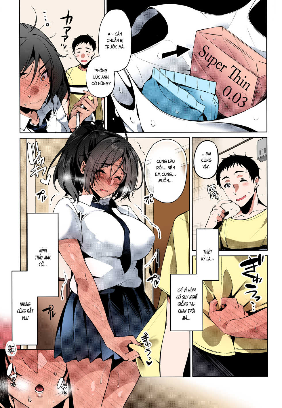 (C96) [Hohoihoi (Hinazuka Ryo)] Suki na Hito ni Kawaii tte Iwareru to Watashi Torotoro ni Nacchau [Vietnamese Tiếng Việt] [Colorized] - Page 11