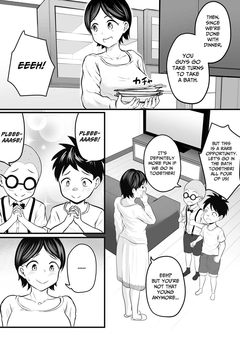 [Toshiue Onee-san Tengoku (Kaho Ren)] Doukyuusei no Mama o Hamedori Mission! | The Classmate's Mommy's Sex Tape Filming Mission [English] [CulturedCommissions] - Page 7
