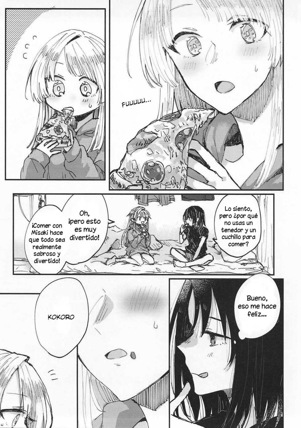 [Kagero (Tadano Kagekichi)] Heya de Kimi, Kakushinhan (BanG Dream!) [Spanish] [YURI POR METATRON04X] [Digital] - Page 20