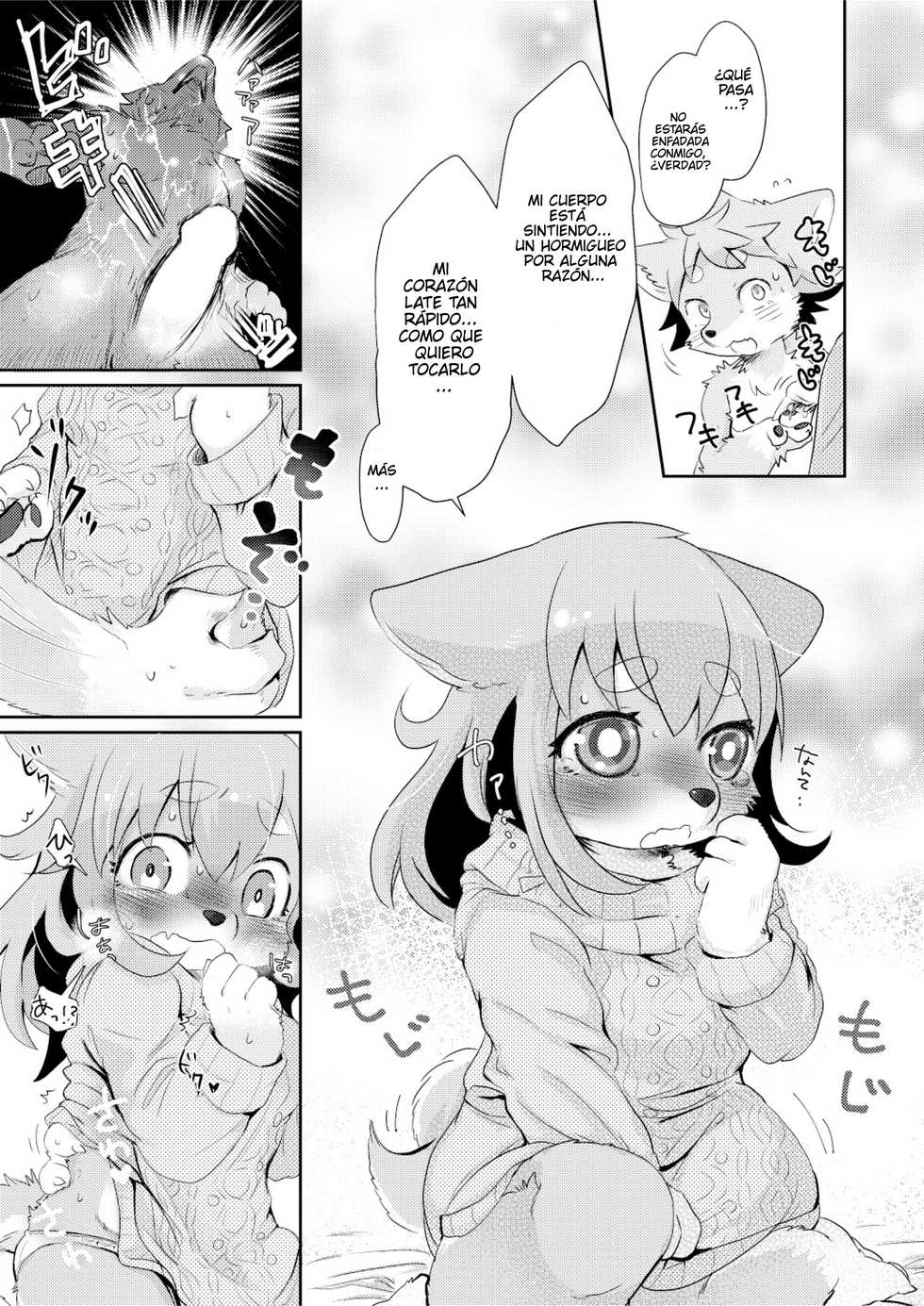 (Kemoket 4) [moffle (mabo)] Hanikami Mating [Spanish] - Page 11