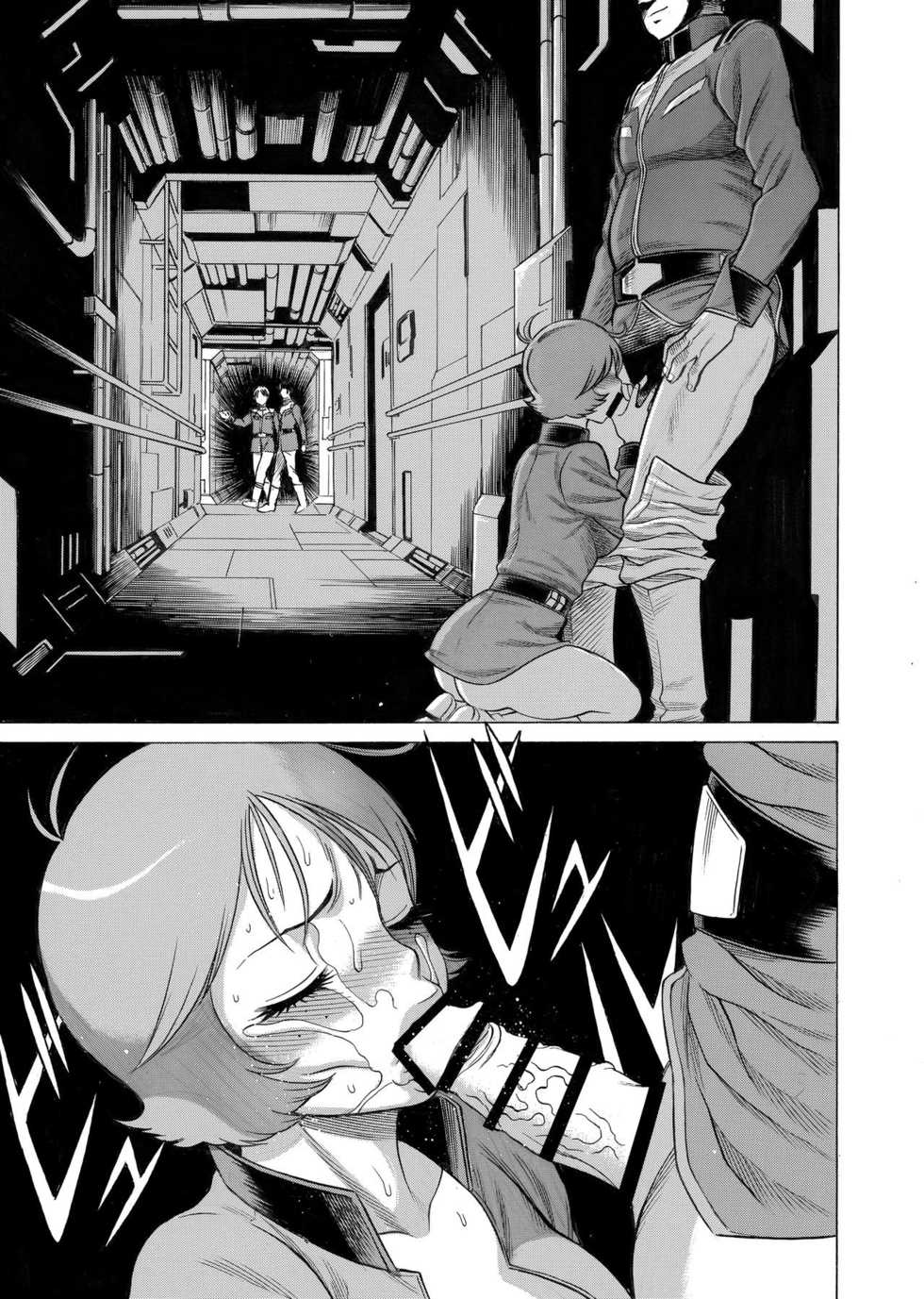 [Tamakiya (Tamaki Nozomu)] Reijoh | Slave Girl (Mobile Suit Gundam) [Spanish] [Dark Age Fansub] [Digital] - Page 12