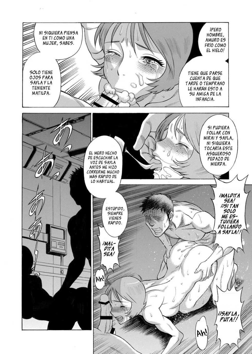 [Tamakiya (Tamaki Nozomu)] Reijoh | Slave Girl (Mobile Suit Gundam) [Spanish] [Dark Age Fansub] [Digital] - Page 17