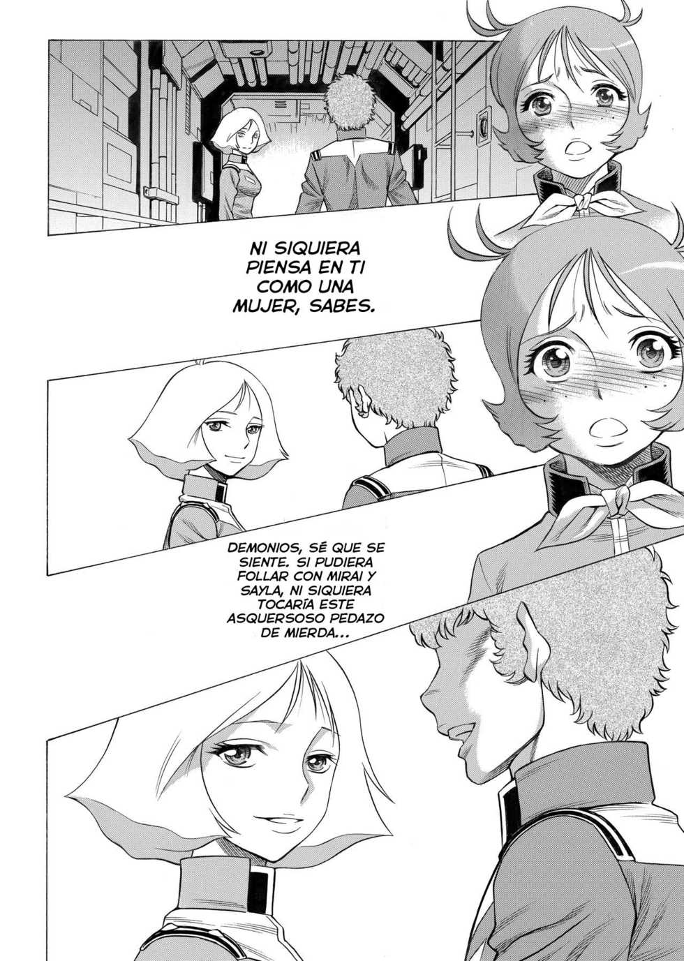 [Tamakiya (Tamaki Nozomu)] Reijoh | Slave Girl (Mobile Suit Gundam) [Spanish] [Dark Age Fansub] [Digital] - Page 23