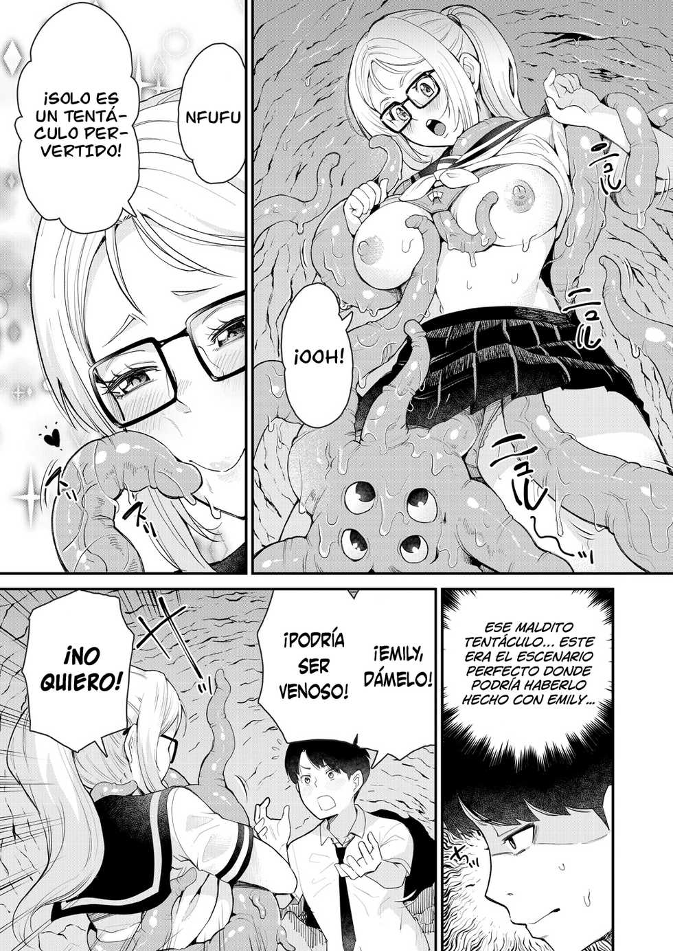 [Kawai Shun] Shokushu Ryuugaku ~Sukebe Shokushu wa Kaigai demo Ninki tte Shittemashita?~ (COMIC Mugen Tensei 2021-06) [Spanish] [Digital] - Page 20