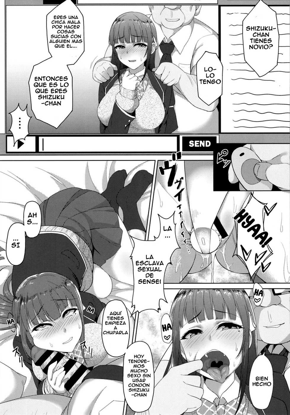 [Pencil Rocket (Harufume)] Netorare Live - Kareshi Igai no Chinpo to Mechakucha Koubi Shita. [Spanish] [Digital] - Page 8