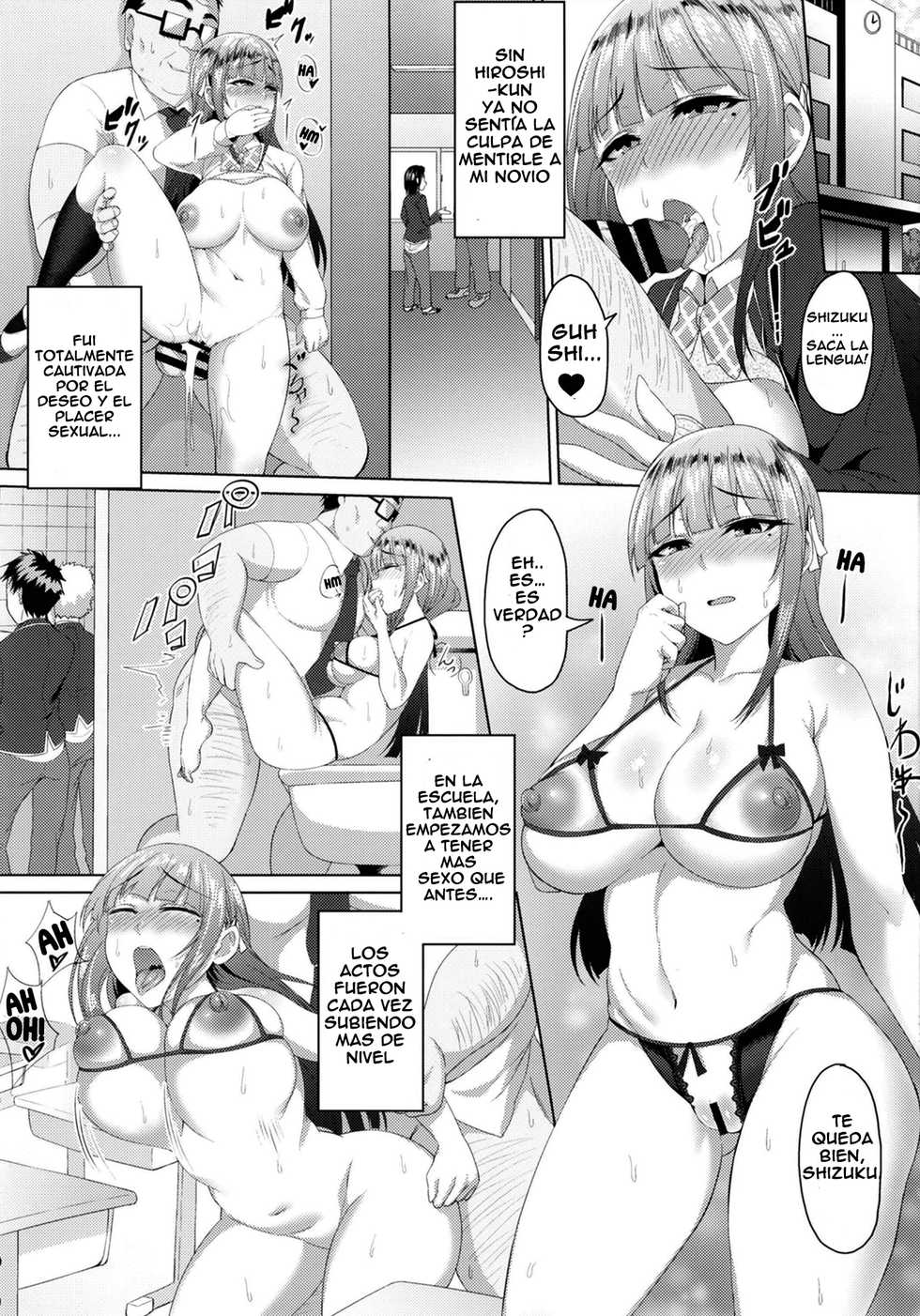 [Pencil Rocket (Harufume)] Netorare Live - Kareshi Igai no Chinpo to Mechakucha Koubi Shita. [Spanish] [Digital] - Page 18